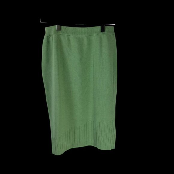 Rodier Women's Vintage Wool Blend Pull On Side Slit Skirt Sz 40/US Medium - Picture 1 of 7